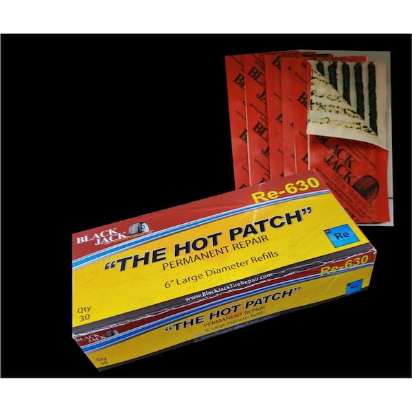 Blackjack Tire Supplies 6 Large DiaRefills, Box of 30 BLJRE-630 - main